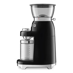 Multipurpose Conical Burr Coffee Grinder – Retro-Style Black