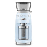 Multipurpose Conical Burr Coffee Grinder – Retro-Style Pastel Blue