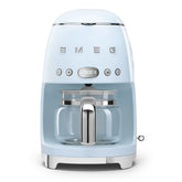 Retro-Style Drip Coffee Machine (10 Cups) - Pastel Blue
