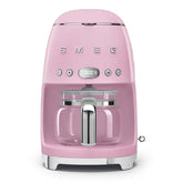 Retro-Style Drip Coffee Machine - Pink