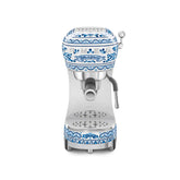 SMEG x Dolce&Gabbana Manual Espresso Coffee Machine - Blu Mediterraneo