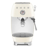Manual Espresso & Cold Brew Coffee Machine – Retro-Style Cream