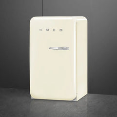 Retro-Style Refrigerator (4.3 cu ft, Left Hinge) - Cream