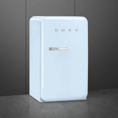 Retro-Style Refrigerator (4.3 cu ft, Right Hinge) - Pastel Blue
