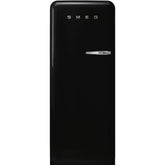 Retro-Style Refrigerator (9.5 cu ft, Left Hinge) - Black
