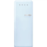 Retro-Style Refrigerator (9.5 cu ft, Left Hinge) - Pastel Blue