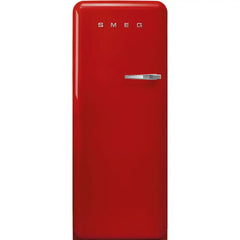 Retro-Style Refrigerator (9.5 cu ft, Left Hinge) - Red