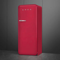 Retro-Style Refrigerator (9.5 cu ft, Right Hinge) - Ruby Red Matte