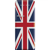 Retro-Style Refrigerator (9.5 cu ft, Right Hinge) - Union Jack