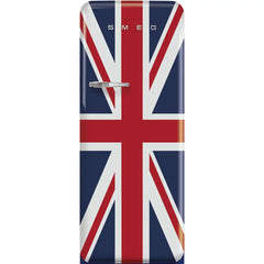 Retro-Style Refrigerator (9.5 cu ft, Right Hinge) - Union Jack