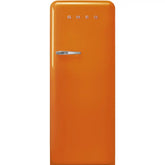 Retro-Style Refrigerator (9.5 cu ft, Right Hinge) - Orange