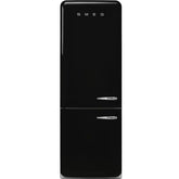 Retro-Style Refrigerator (18 cu ft, Left Hinge) - Black
