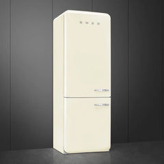 Retro-Style Refrigerator (18 cu ft, Left Hinge) - Cream