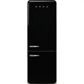 Retro-Style Refrigerator (18 cu ft, Right Hinge) - Black