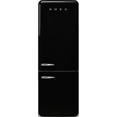 Retro-Style Refrigerator (18 cu ft, Right Hinge) - Black