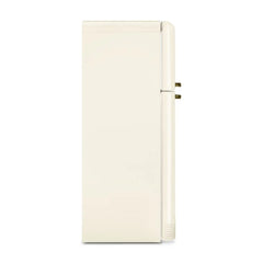 Retro-Style Refrigerator (19.3 cu ft, Right Hinge) - Cream (Bronze Handle)