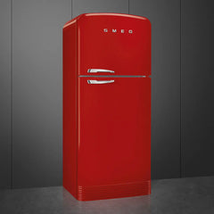 Retro-Style Refrigerator (19.3 cu ft, Right Hinge) - Red