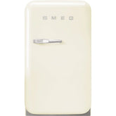 Retro-Style Refrigerator (1.2 cu ft, Right Hinge) - Cream