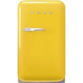 Retro-Style Refrigerator (1.2 cu ft, Right Hinge) - Yellow