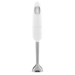 Retro-Style Hand Blender with Accessory Set - White