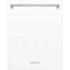 Matte White Dishwasher Panel for 24" SMEG Dishwashers