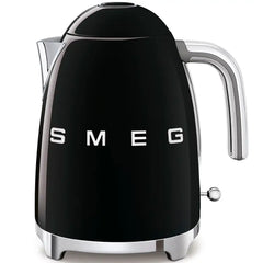Retro-Style Electric Kettle (7 Cups) - Black