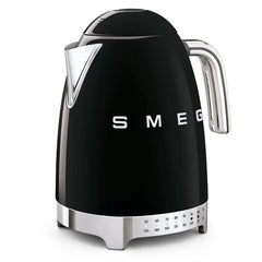 Retro-Style Electric Kettle (7 Cups) - Black