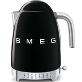 Retro-Style Electric Kettle (7 Cups) - Black