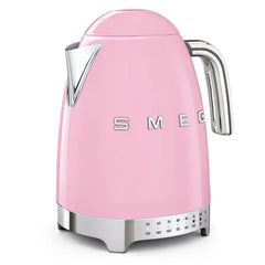 Retro-Style Electric Kettle (7 Cups) - Pink