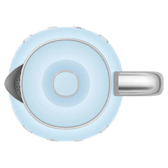 Mini Electric Kettle (3 Cups) - Retro-Style Pastel Blue