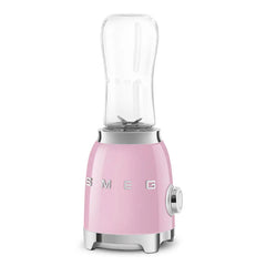 Personal Blender with 2 Travel Bottles - Retro-Style Pink