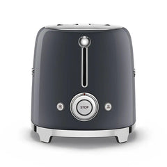 Retro-Style 2-Slice Toaster - Slate Gray