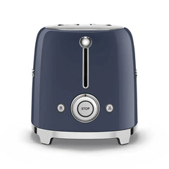 2-Slice Toaster - Retro-Style Navy Blue