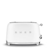 2-Slice Toaster - Retro-Style White Matte