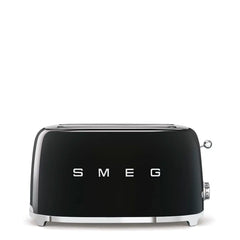 4-Slice Toaster (Long Slots) - Retro-Style Black