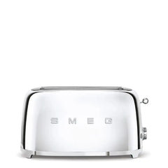 4-Slice Toaster (Long Slots) - Retro-Style Stainless Steel