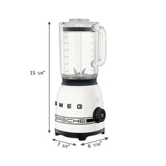 Porsche x SMEG Retro-Style Blender - Carrara White