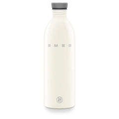 SMEG x 24Bottles® Stainless Steel Bottle (34 oz) - Cream