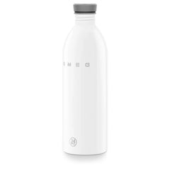 SMEG x 24Bottles® Stainless Steel Bottle (34 oz) - White