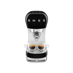 SMEG Retro-Style Manual Espresso Machine - Black