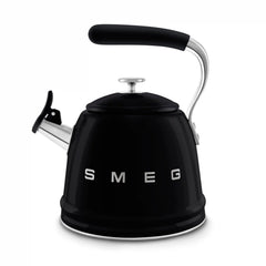 Whistling Kettle (10 Cup) - Retro-Style Black