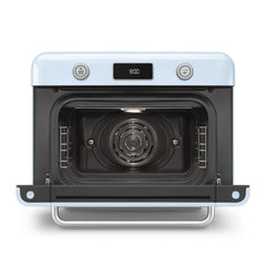 Countertop Combi Oven with Air Fry & Steam - Retro-Style Pastel Blue