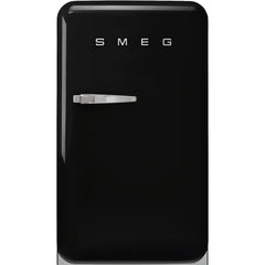 Retro-Style Refrigerator (4.3 cu ft, Right Hinge) - Black