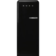 Retro-Style Refrigerator (9.5 cu ft, Left Hinge) - Black