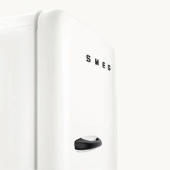 Porsche x SMEG Retro-Style Refrigerator (9.5 cu ft) - Carrara White