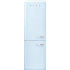 Retro-Style Refrigerator (12 cu ft, Left Hinge) - Pastel Blue