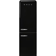 Retro-Style Refrigerator (12 cu ft, Right Hinge) - Black