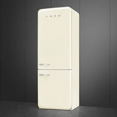 Retro-Style Refrigerator (18 cu ft, Right Hinge) - Cream