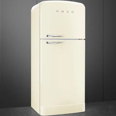 Retro-Style Refrigerator (19.3 cu ft, Right Hinge) - Cream