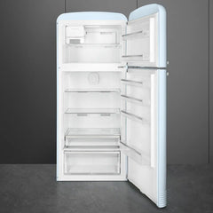 Retro-Style Refrigerator (19.3 cu ft, Right Hinge) - Pastel Blue